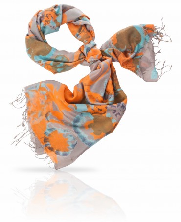 Палантин Женский S30-SMUDGE.FL/SAFFRON